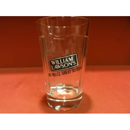 6 VERRES WILLIAM LAWSON'S 22CL HT. 11.60CM