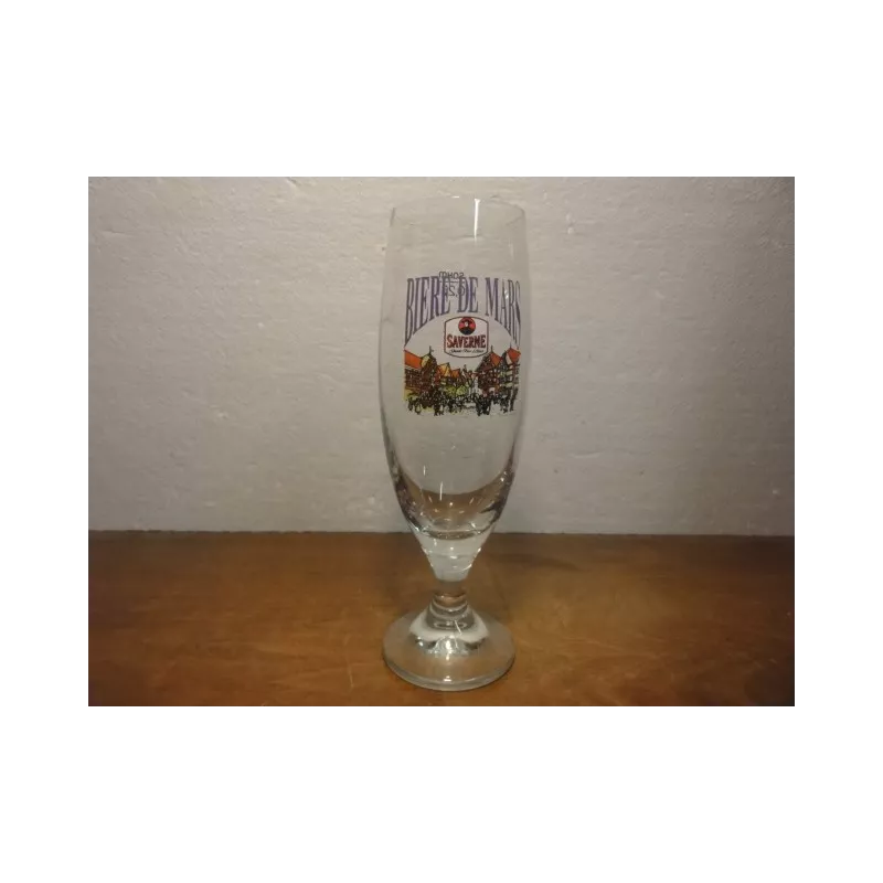 1 VERRE  SAVERNE  BIERE DE MARS 25CL