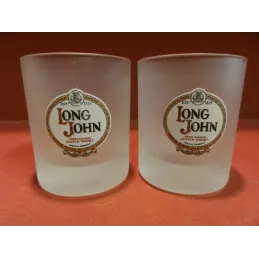 DEUX VERRES LONG JOHN HT. 8.20CM