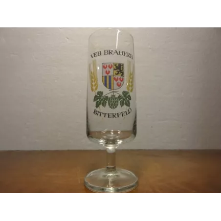 1 VERRE BITTERFELD 20CL HT. 16.40CM