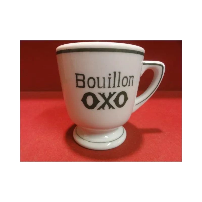 1 TASSE BOUILLON OXO  HT.8.80CM