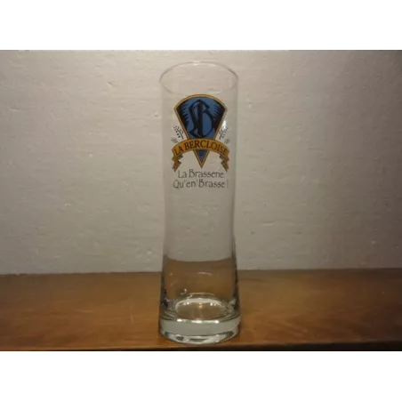 1 VERRE LA BERCLOISE 25CL HT. 17.50CM