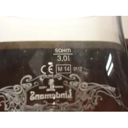 1 VERRE LINDEMANS 3LITRES HT. 40CM