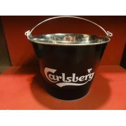 1 SEAU A GLACE CARLSBERG NOIR HT. 18CM