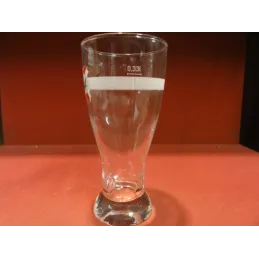 6 VERRES KRONENBOURG 33CL HT. 18CM