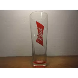 6 VERRES BUD 50CL HT. 20CM