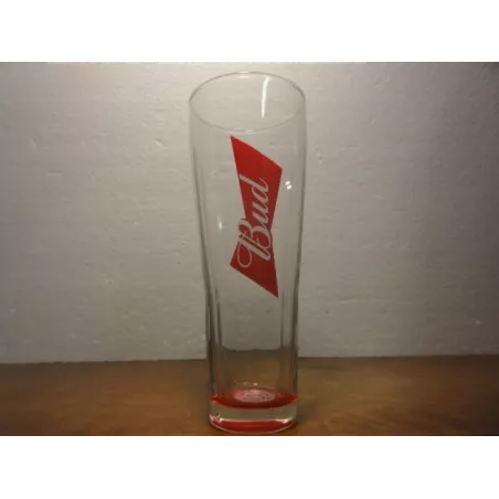 6 VERRES BUD 50CL HT. 20CM