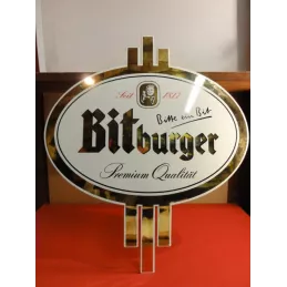 PLAQUE EMAILLEE BOMBEE BITBURGER