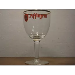 1 VERRE AFFLIGEN 33CL ECRITURE ROUGE 