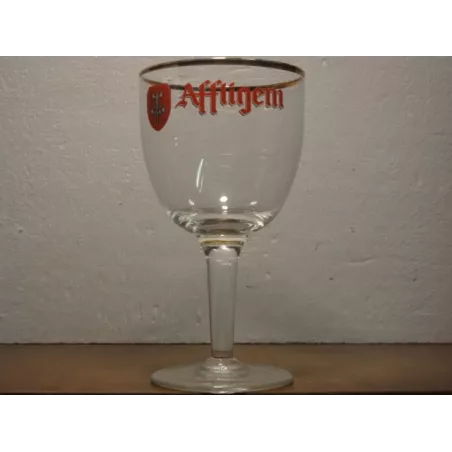 1 VERRE AFFLIGEM 33CL ECRITURE ROUGE