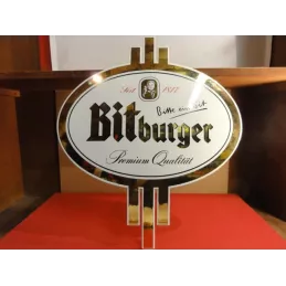 PLAQUE EMAILLEE BOMBEE BITBURGER