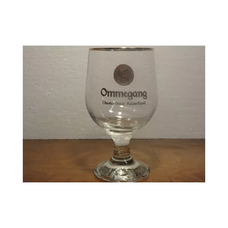 6 VERRES OMMEGANG CHARLES QUINT  33CL