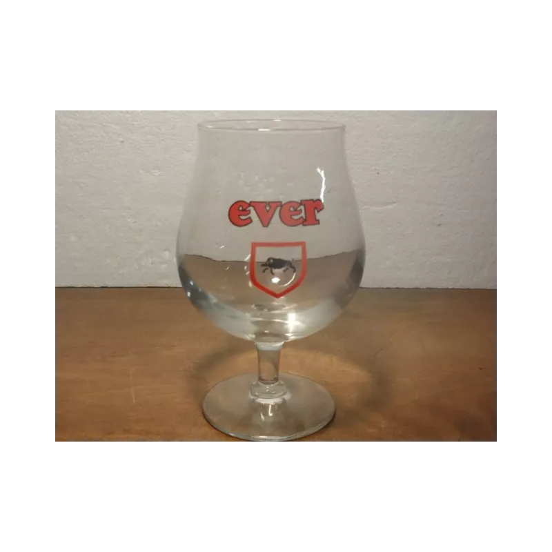 1 VERRE EVER 25CL ( SANGLIER) ht. 13.50cm