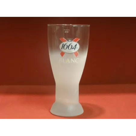 3 VERRES 1664 BLANC 50CL HT. 19CM