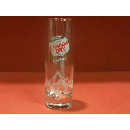 6 VERRES CANADA DRY  GINDER ALE 22CL