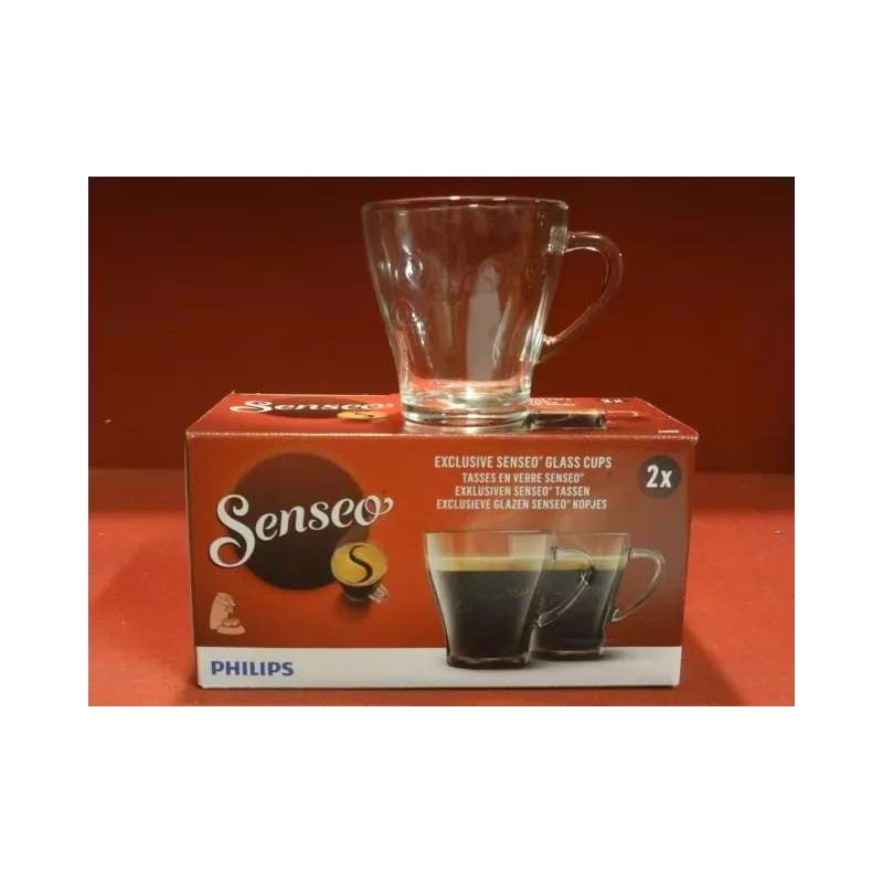 DEUX TASSES SENSEO PHILIPS15CL HT. 8.50CM