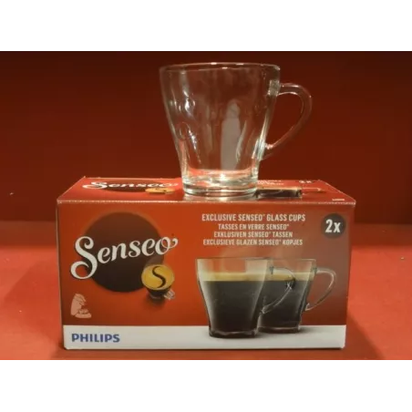 Senseo Quadrante Design Tasse en Verre carrée, 180 ml, Lot de 2, traqueur  de prix, historique des prix du , montres de prix ,  alertes de baisse de prix des