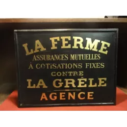 1 TOLE ASSURANCE  LA FERME 42CM X33CM