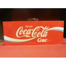 1 PLAQUE COCA -COLA  PLASTIFIEE 46CMX18.50CM