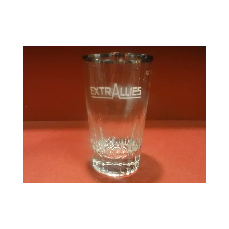 1 VERRE EXTRALLIES 33CL  HT. 13.60CM