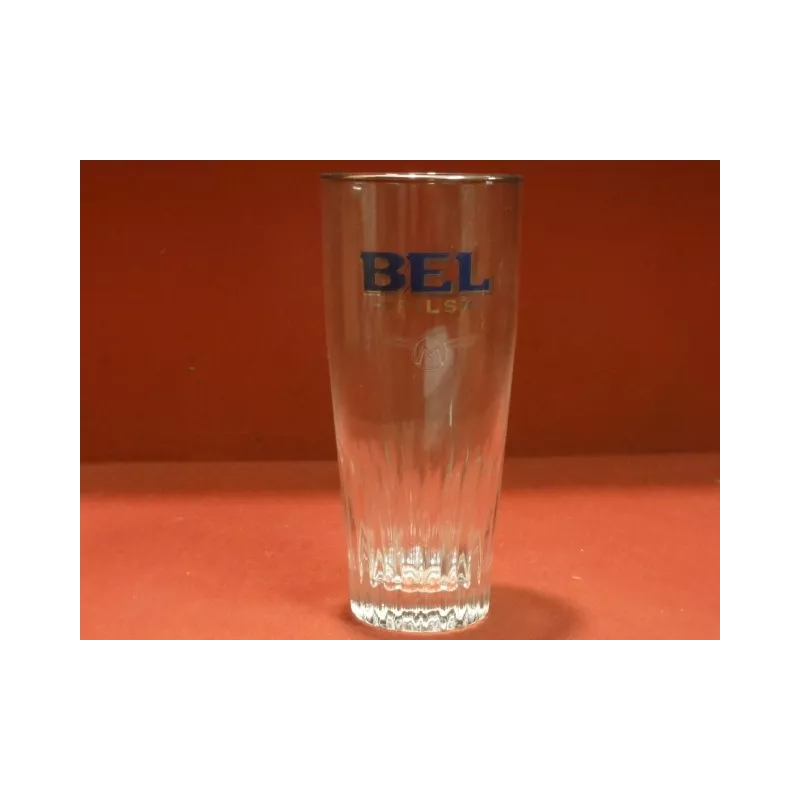 6 VERRES BEL PILS 25CL HT.15CM