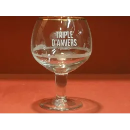 1 VERRE TRIPLE D'ANVERS  33CL HT. 16.20CM