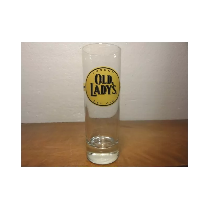 6 VERRES GIN OLD LADY'S 22CL