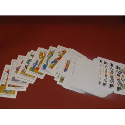 1 JEU DE TAROT DE MARSEILLE 