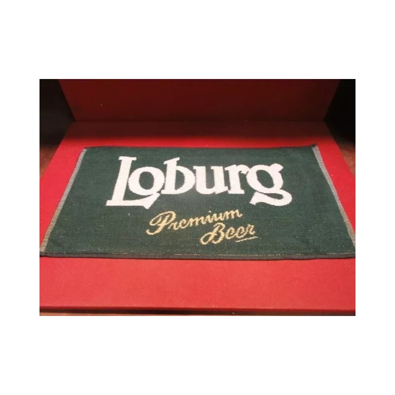 1 TAPIS DE BAR LOBURG PREMIUM BEER  51X25