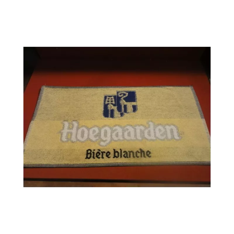 1 TAPIS DE BAR HOEGAARDEN 50CM X20CM