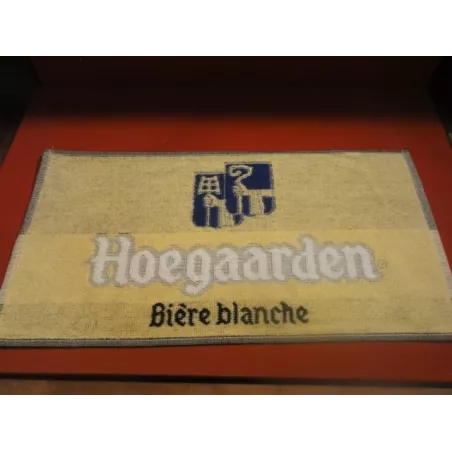 1 TAPIS DE BAR HOEGAARDEN 50CM X20CM