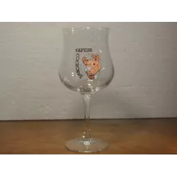 1 VERRE VAPEUR COCHONNE  25CL  HT. 19CM