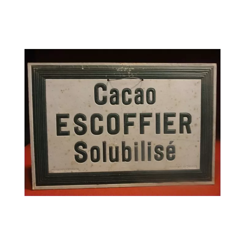 1 CARTON GAUFRE CACAO ESCOFFIER