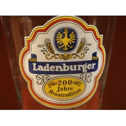 1 VERRE LADENBURGER 50CL HT. 23CM