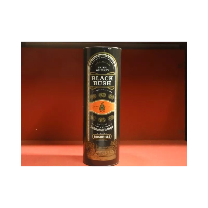 1 BOITE BLACK BUSH BUSHMILLS