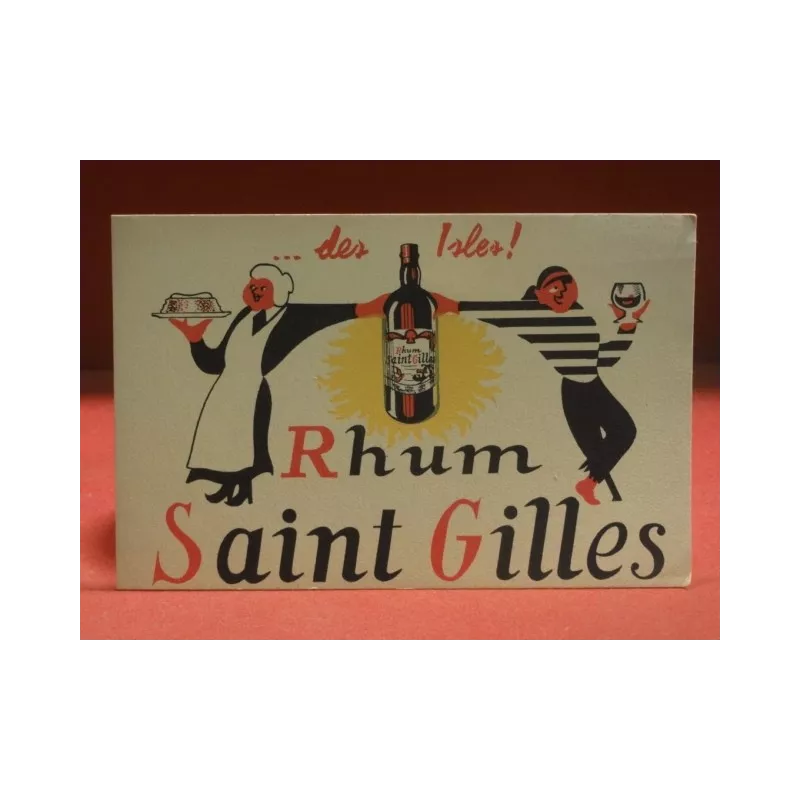 1 BUVARD RHUM SAINT GILLES  21X13.50