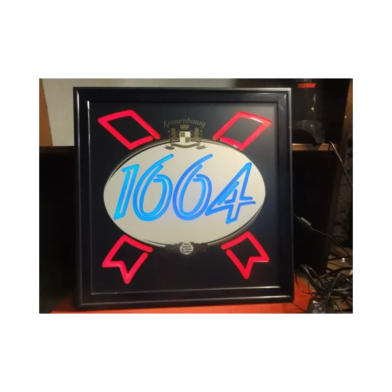 ENSEIGNE 1664  KRONENBOURG 50CM X50CM