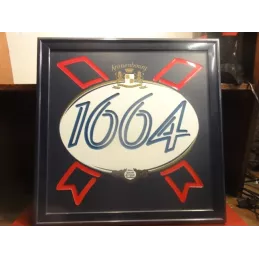 ENSEIGNE 1664  KRONENBOURG 50CM X50CM