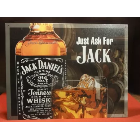 1 TOLE JACK DANIEL'S 40CM X32CM