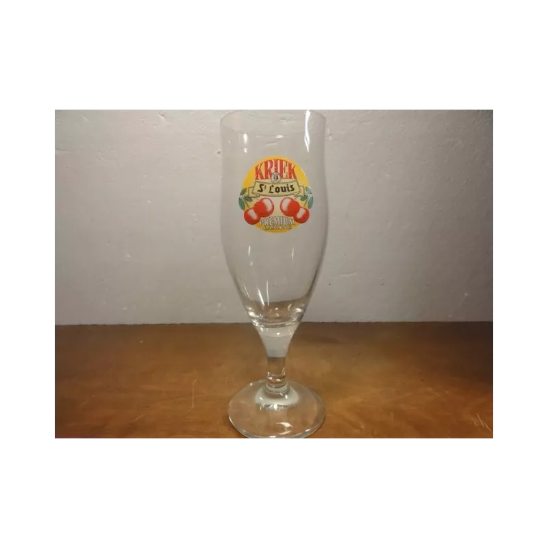 6 VERRES KRIEK SAINT LOUIS 25CL HT. 19.20CM