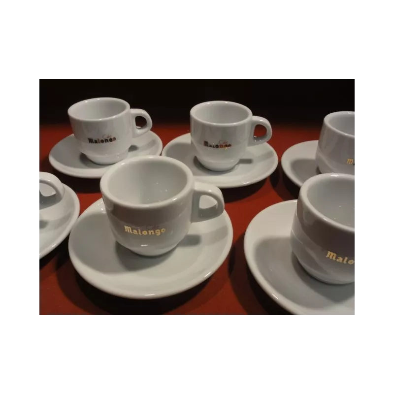 6 TASSES A CAFE MALONGO 