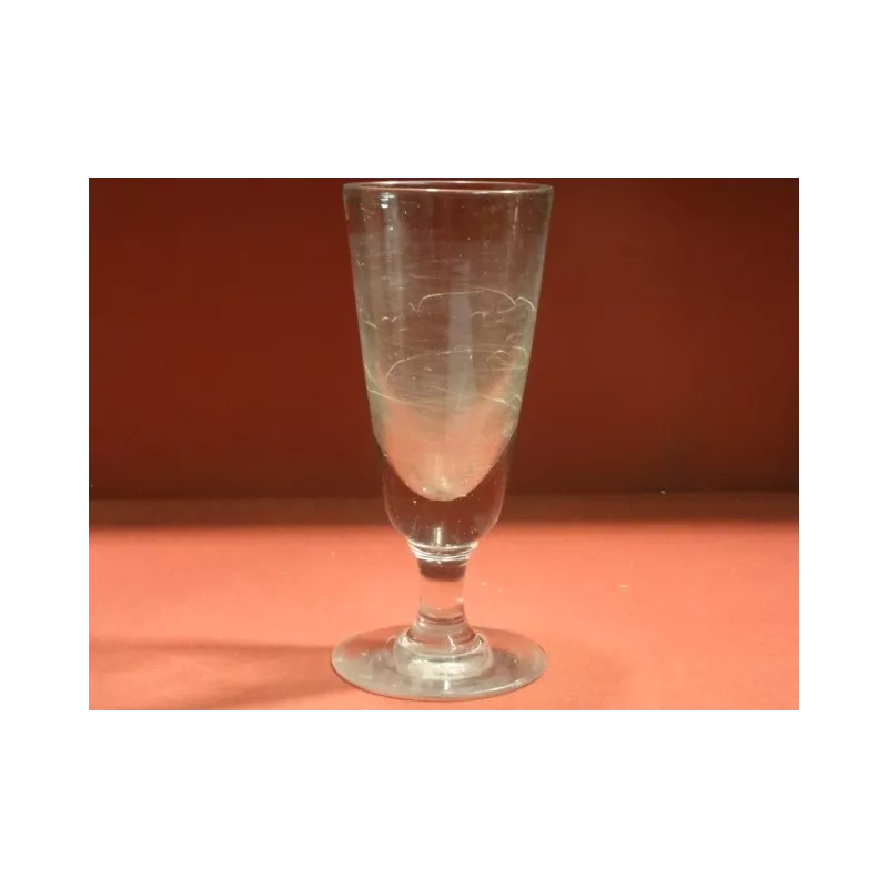 1 VERRE ABSINTHE  HT 19CM