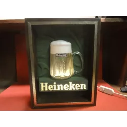 ENSEIGNE HEINEKEN 33CM X25.50CMX9CM