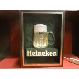 ENSEIGNE HEINEKEN 33CM X25.50CMX9CM