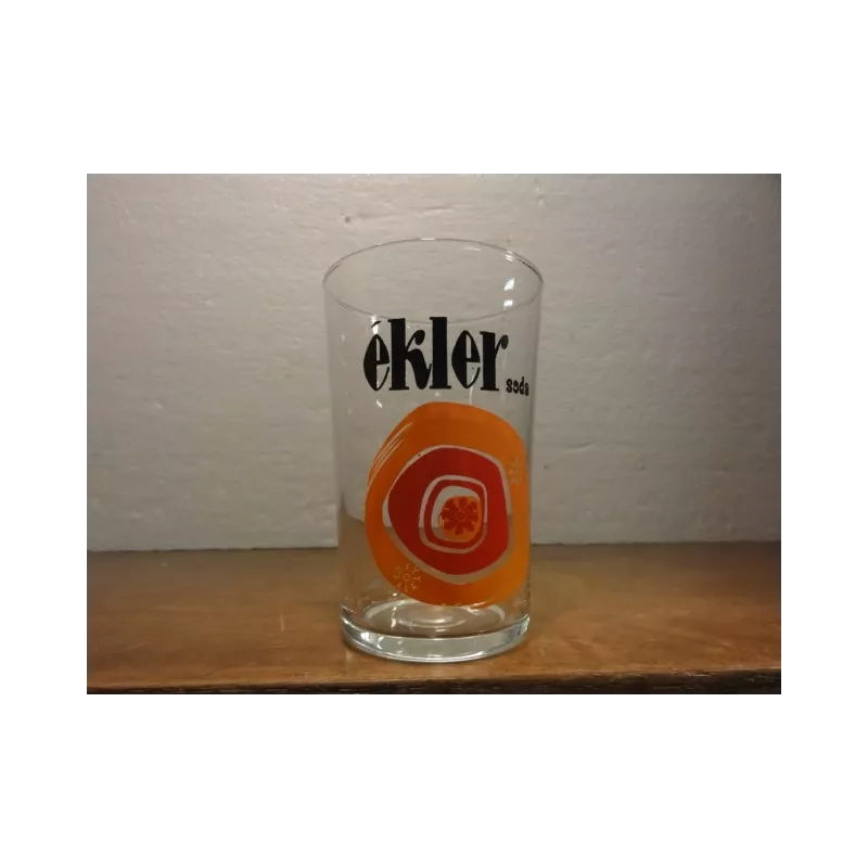 1 VERRE  SODA EKLER HT. 10CM