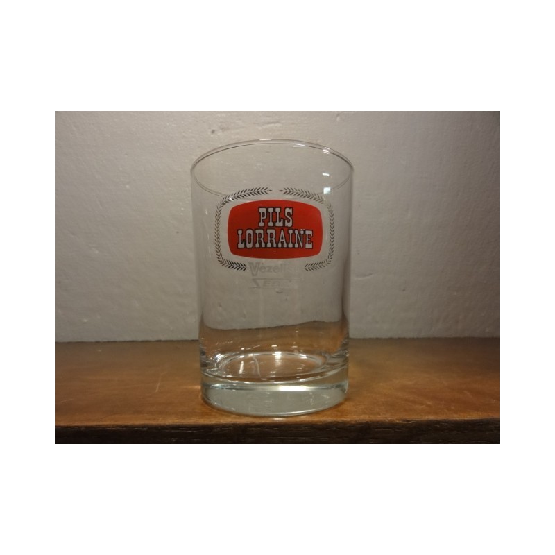 1 VERRE PILS LORRAINE VEZELISE SEDAN 25CL  HT. 10CM