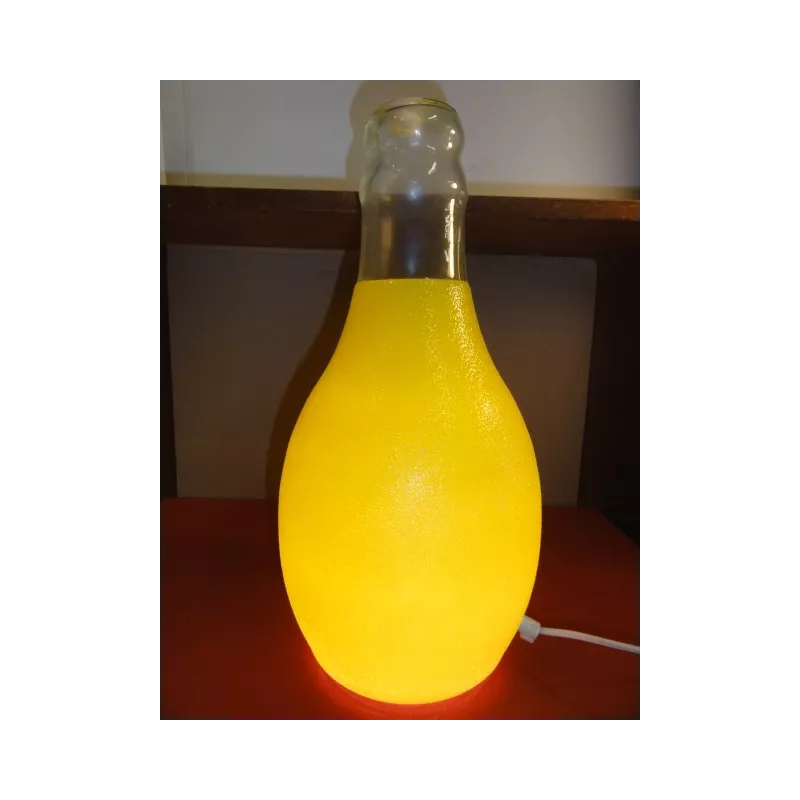 ENSEIGNE BOUTEILLE ORANGINA 