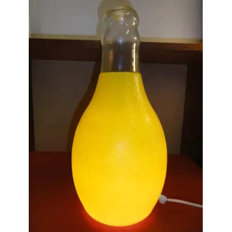 ENSEIGNE BOUTEILLE ORANGINA 