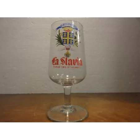 1 VERRE LA SLAVIA  25CL HT. 16CM