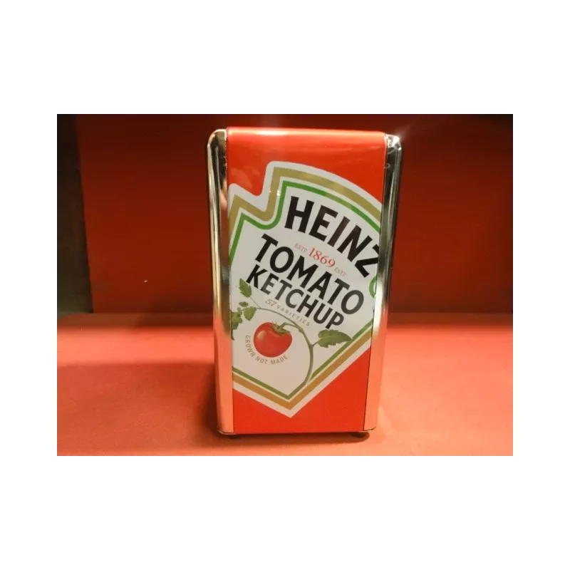 1 DISTRIBUTEUR DE SERVIETTE  HEIZ TOMATO KETCHUP